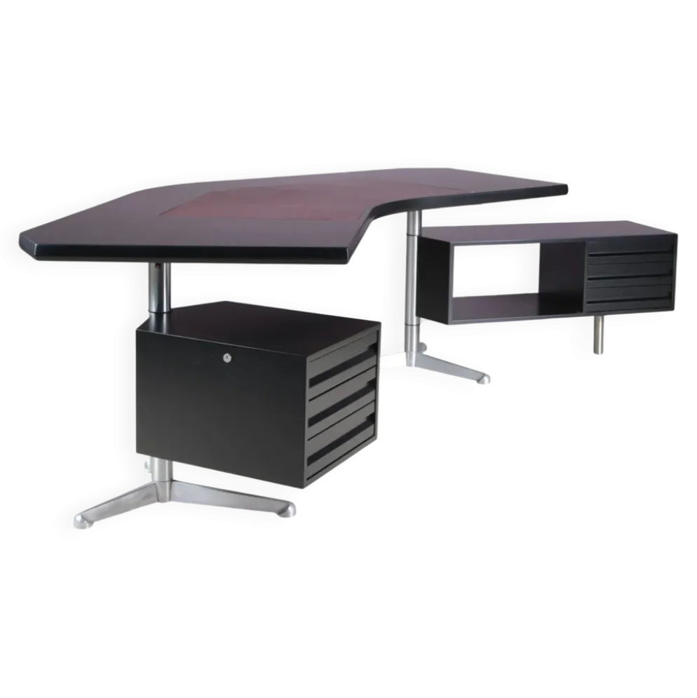 Bureau Osvaldo Borsani des années 1950 pour Tecno Milano, Italie