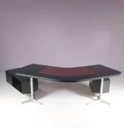 Bureau Osvaldo Borsani des années 1950 pour Tecno Milano, Italie