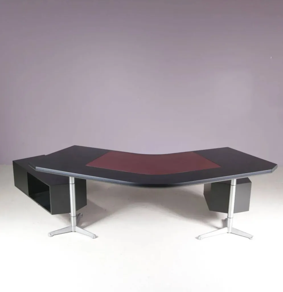 Bureau Osvaldo Borsani des années 1950 pour Tecno Milano, Italie