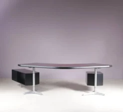 Bureau Osvaldo Borsani des années 1950 pour Tecno Milano, Italie