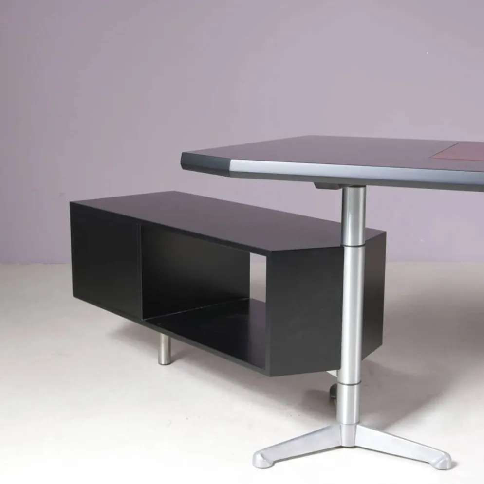 Bureau Osvaldo Borsani des années 1950 pour Tecno Milano, Italie