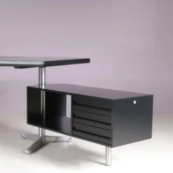 Bureau Osvaldo Borsani des années 1950 pour Tecno Milano, Italie