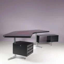Bureau Osvaldo Borsani des années 1950 pour Tecno Milano, Italie