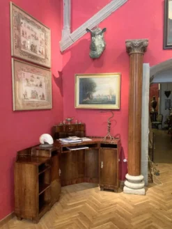 Bureau ou coiffeuse en placage Art Déco, années 1920