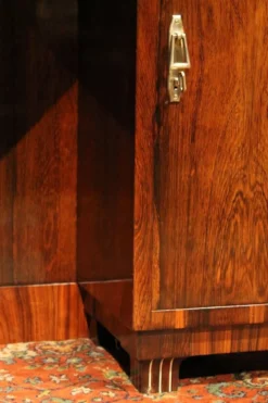 Bureau ou coiffeuse en placage Art Déco, années 1920