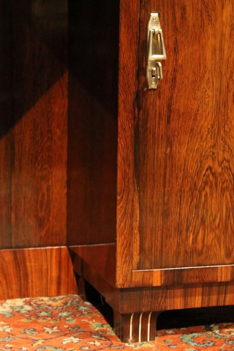 Bureau ou coiffeuse en placage Art Déco, années 1920