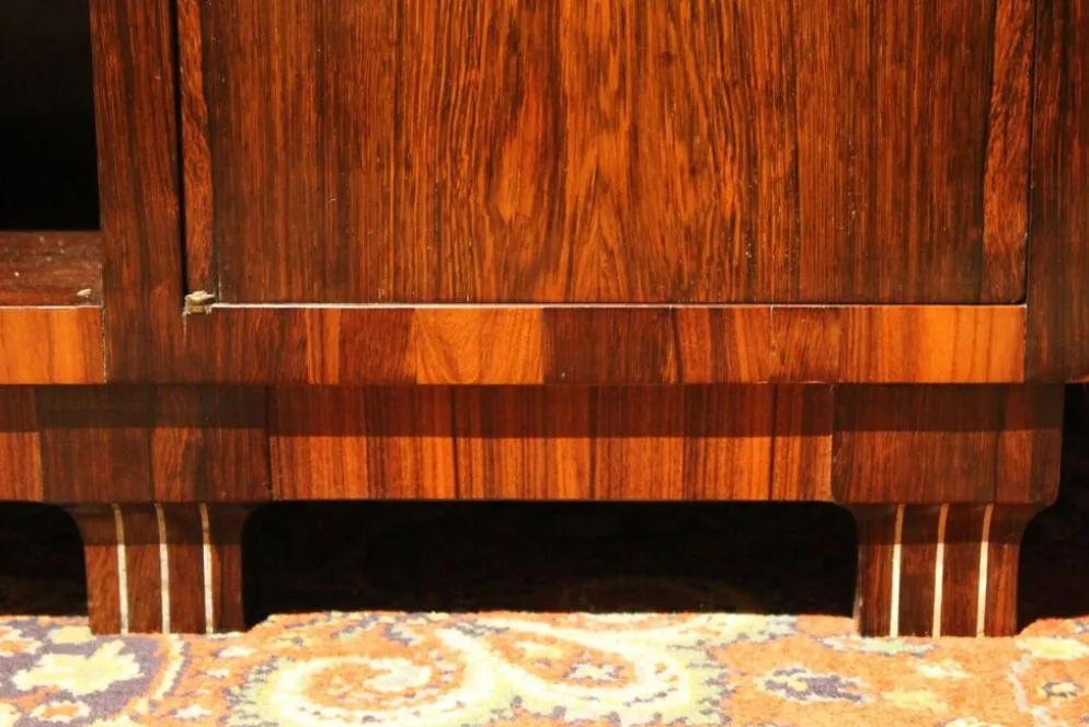 Bureau ou coiffeuse en placage Art Déco, années 1920