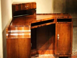 Bureau ou coiffeuse en placage Art Déco, années 1920