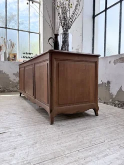 Bureau ou comptoir en chêne 1960