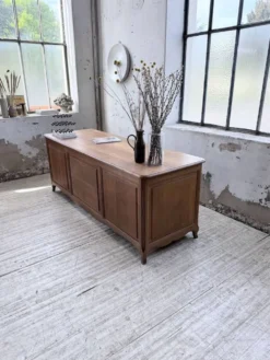 Bureau ou comptoir en chêne 1960