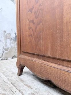 Bureau ou comptoir en chêne 1960