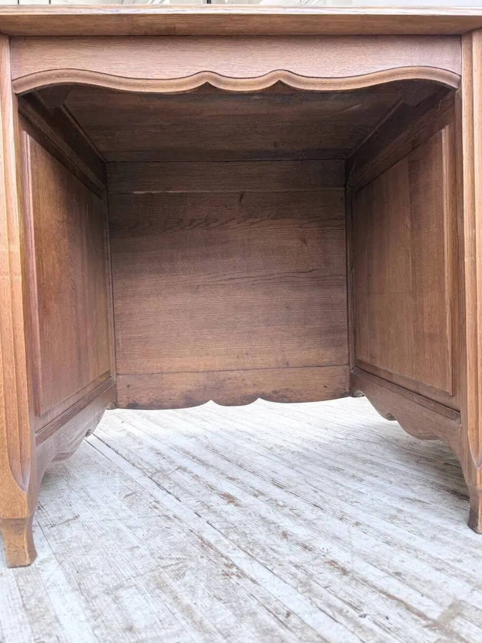 Bureau ou comptoir en chêne 1960
