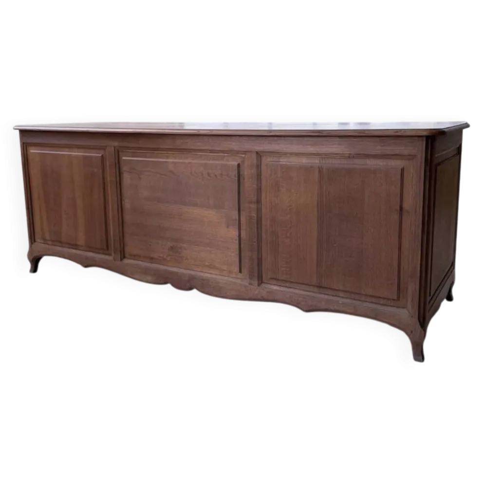 Bureau ou comptoir en chêne 1960
