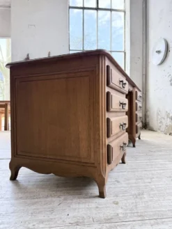 Bureau ou comptoir en chêne 1960