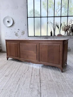 Bureau ou comptoir en chêne 1960