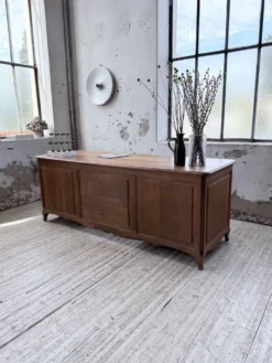 Bureau ou comptoir en chêne 1960