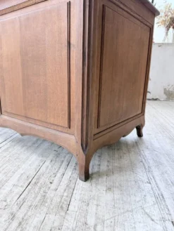 Bureau ou comptoir en chêne 1960