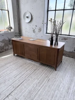 Bureau ou comptoir en chêne 1960