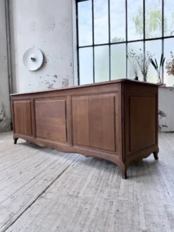 Bureau ou comptoir en chêne 1960