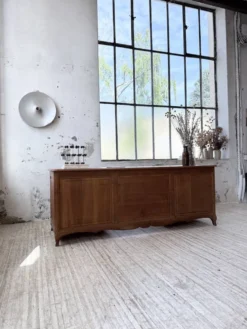 Bureau ou comptoir en chêne 1960