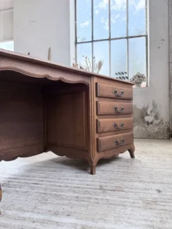 Bureau ou comptoir en chêne 1960