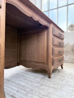 Bureau ou comptoir en chêne 1960