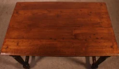 bureau ou table d'époque Louis XVI en chêne -18° siècle
