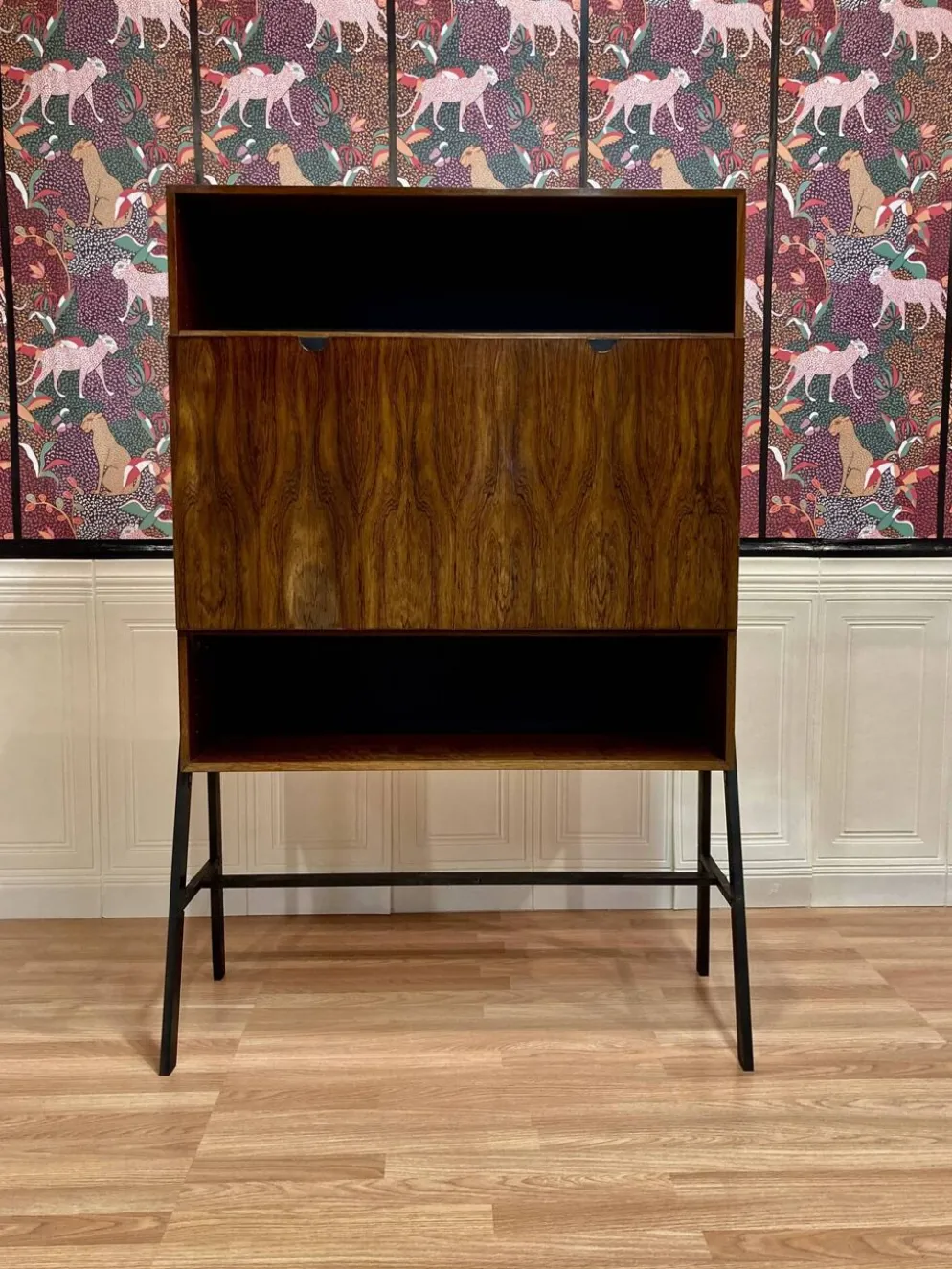 BUREAU PALISSANDRE DESIGN SCANDINAVE.