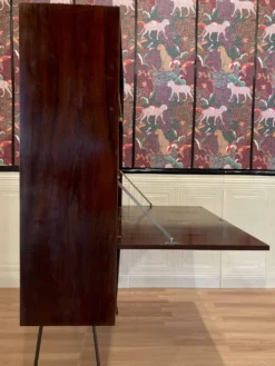 BUREAU PALISSANDRE MURAL DESIGN SCANDINAVE.
