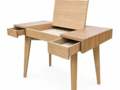 Bureau plaqué noyer