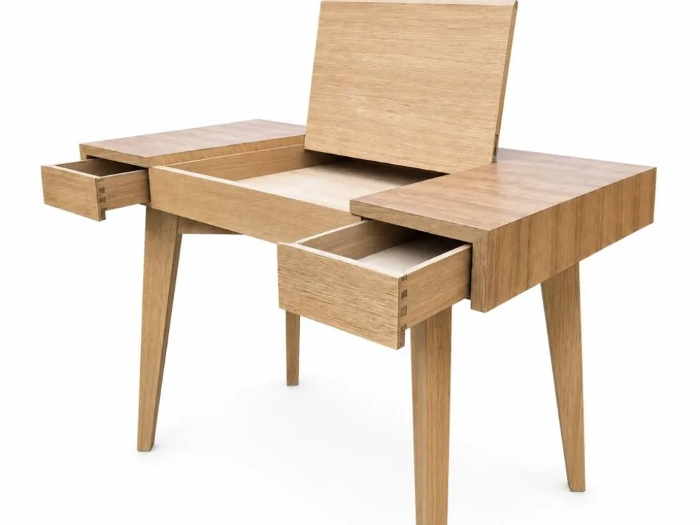 Bureau plaqué noyer