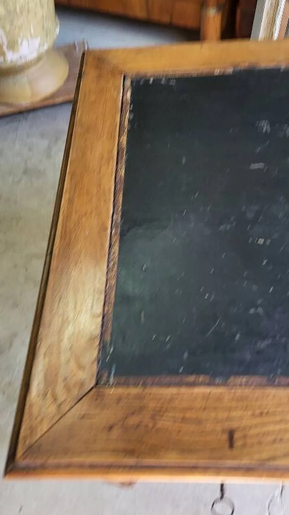 Bureau plat a 3 tiroirs louis philippe du xix ème siecle