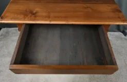 Bureau Plat en Noyer, style Louis Philippe – Fin XIXe
