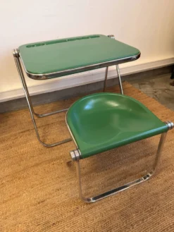 Bureau pliant avec chaise par Giancarlo Piretti pour Anonima Castelli