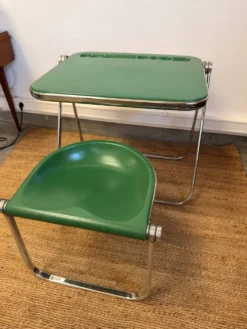 Bureau pliant avec chaise par Giancarlo Piretti pour Anonima Castelli