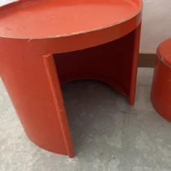 Bureau pour enfant vintage en carton de Jean-Louis Avril