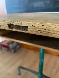 Bureau pupitre d’école années 50