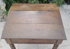 Bureau pupitre en chêne XIX ème