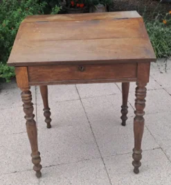Bureau pupitre en chêne XIX ème