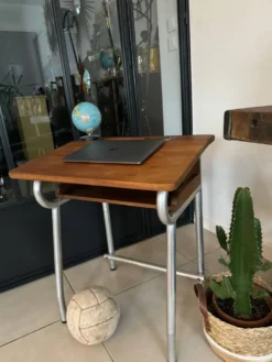 Bureau pupitre enfant vintage