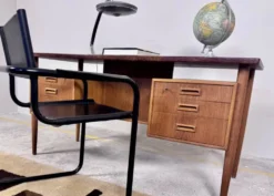 Bureau scandinave de direction double face plateau flottant longueur 1