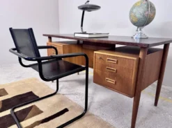 Bureau scandinave de direction double face plateau flottant longueur 1