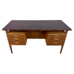 Bureau scandinave de direction double face plateau flottant longueur 1