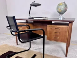 Bureau scandinave de direction double face plateau flottant longueur 1