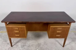 Bureau scandinave de direction double face plateau flottant longueur 1