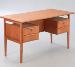 Bureau scandinave double face en teck de Gunnar Nielsen