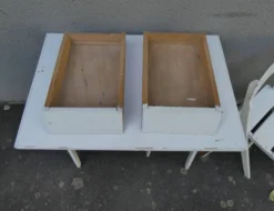 bureau scandinave pieds compas pour enfant