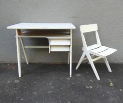 bureau scandinave pieds compas pour enfant