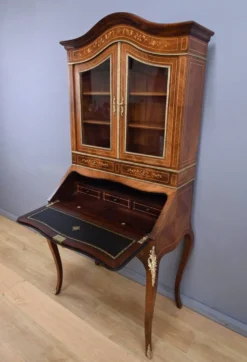 Bureau scriban en palissandre, époque Napoléon III – 2ème partie XIXe