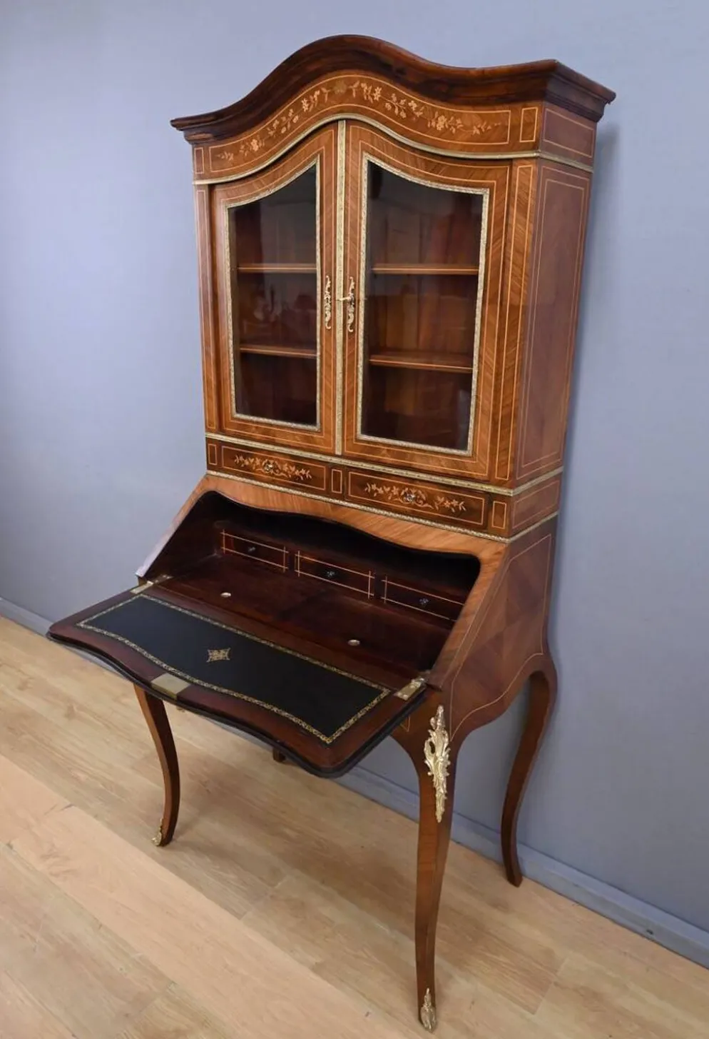 Bureau scriban en palissandre, époque Napoléon III – 2ème partie XIXe
